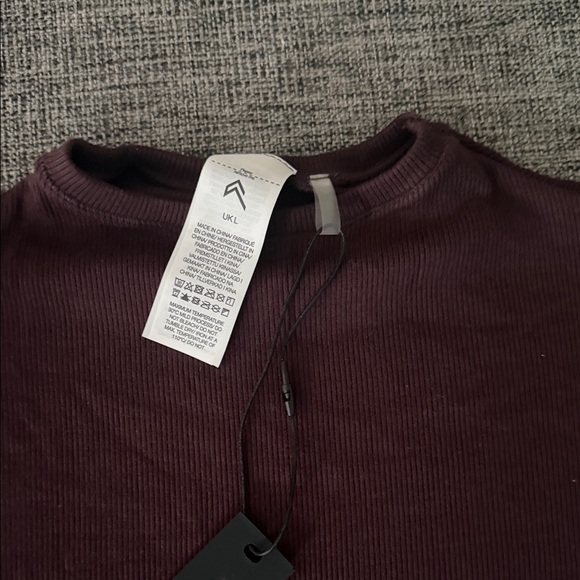 Mellow Rib Mock Neck Top - Picture 3 of 7